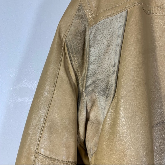 Vintage winter leather jacket (men) - Picture 9 of 11